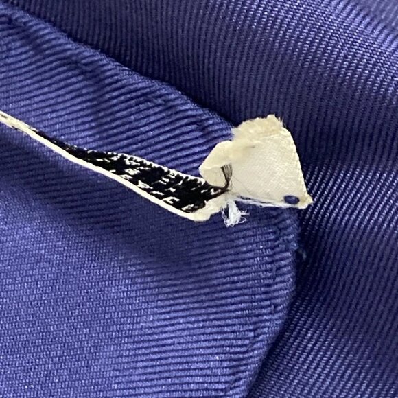 HERMES Carre 90 - Navy Yellow Multi Silk Scarf 255-072425 - Picture 2 of 5